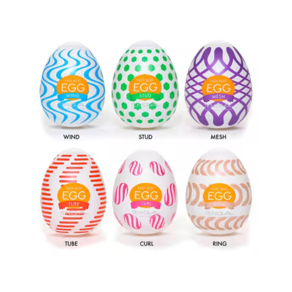 TENGA Egg Variety Pack Wonder – Pack de 6 Masturbateurs