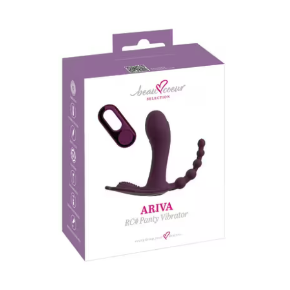 ARIVA RC Panty – Vibromasseur Triple Stimulation Discret