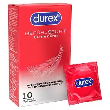 Durex Sensation Ultra Fine – Préservatifs à Pointe Amincie
